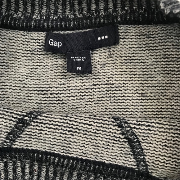 Gap Sweater Soft Navy Heather WFH Pullover Spring - Picture 2 of 6